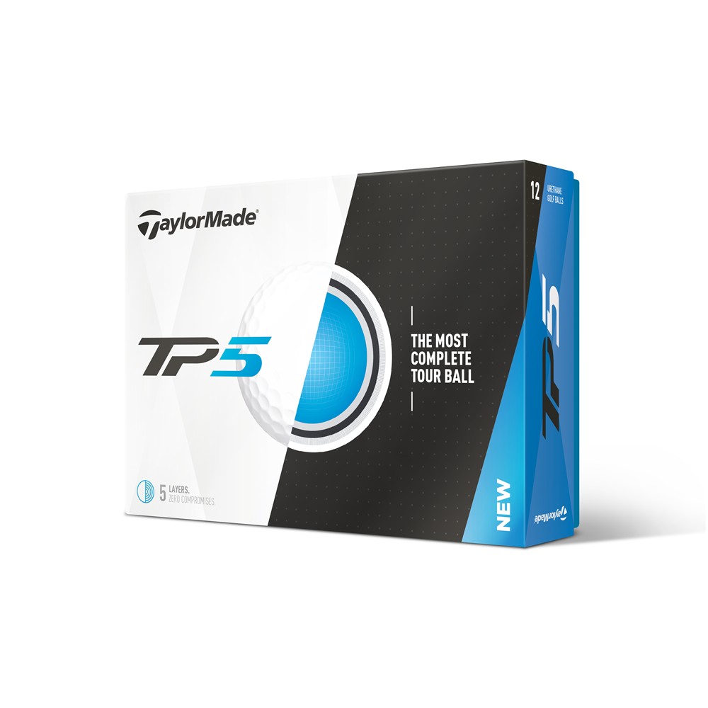 Logo Printed TaylorMade TP5 Golf Balls Logo Printed TaylorMade TP5 Golf Balls