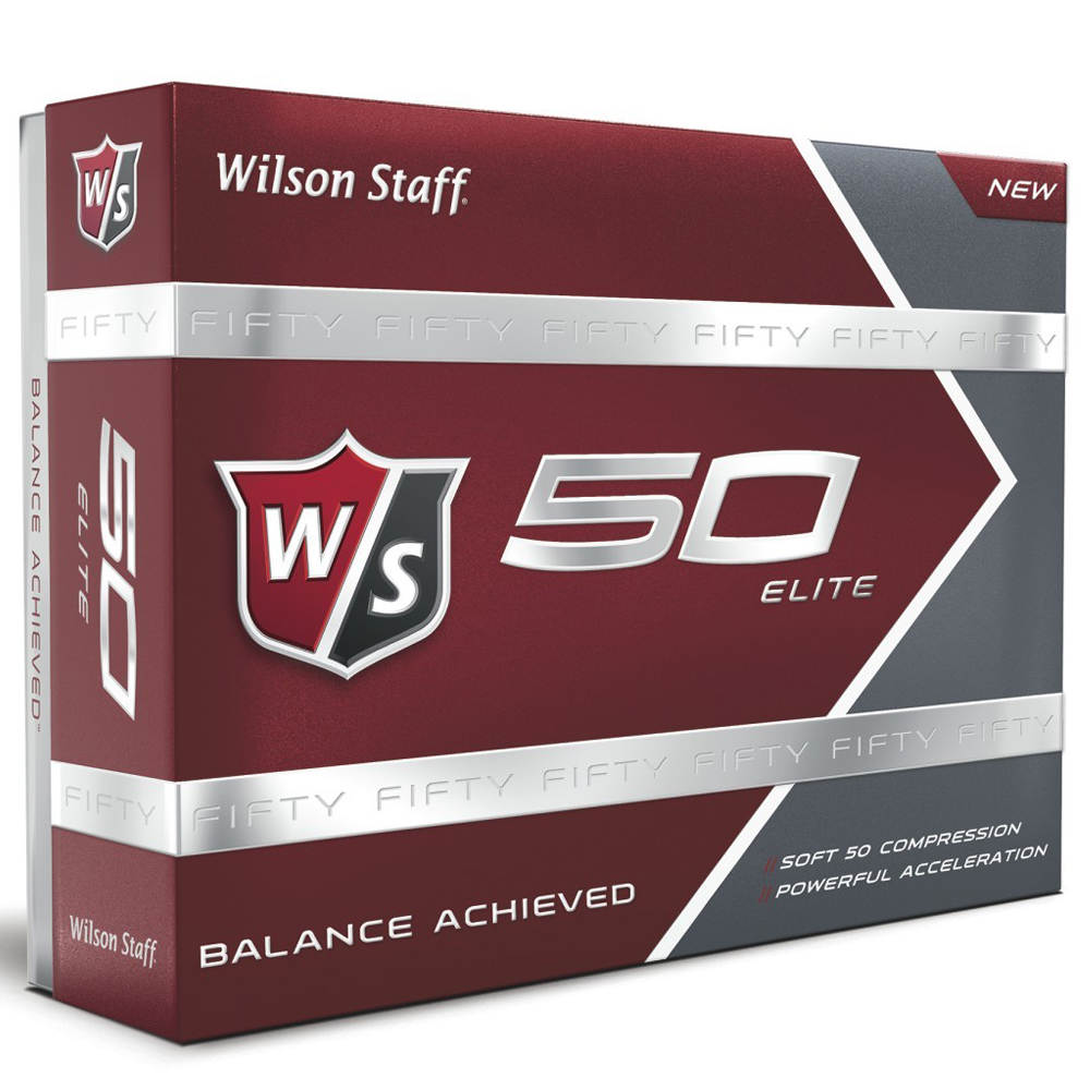 Wilson 50 Elite Golf Ball with Logo