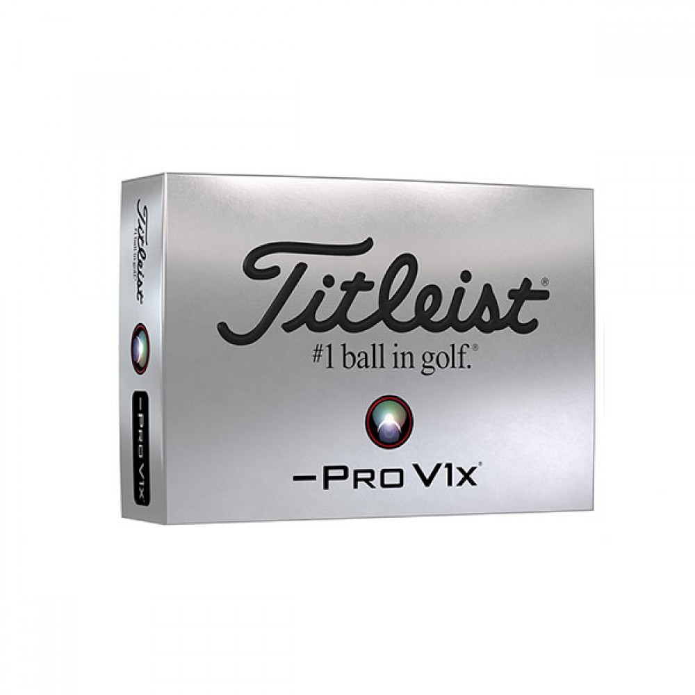 Personalized Titleist PRO V1 X Left Dash Golf Balls