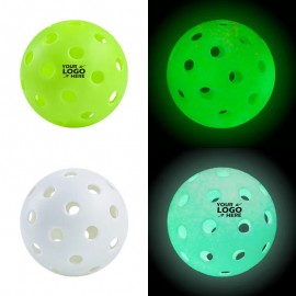 Personalized 40 Hole Outdoor Luminous Pickleball  Personalized 40 Hole Outdoor Luminous Pickleball