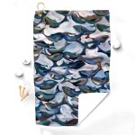 ProWaffle 400 GSM Sublimated Golf Towel with Logo