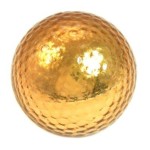 Metallic Colored Golf Balls with Logo