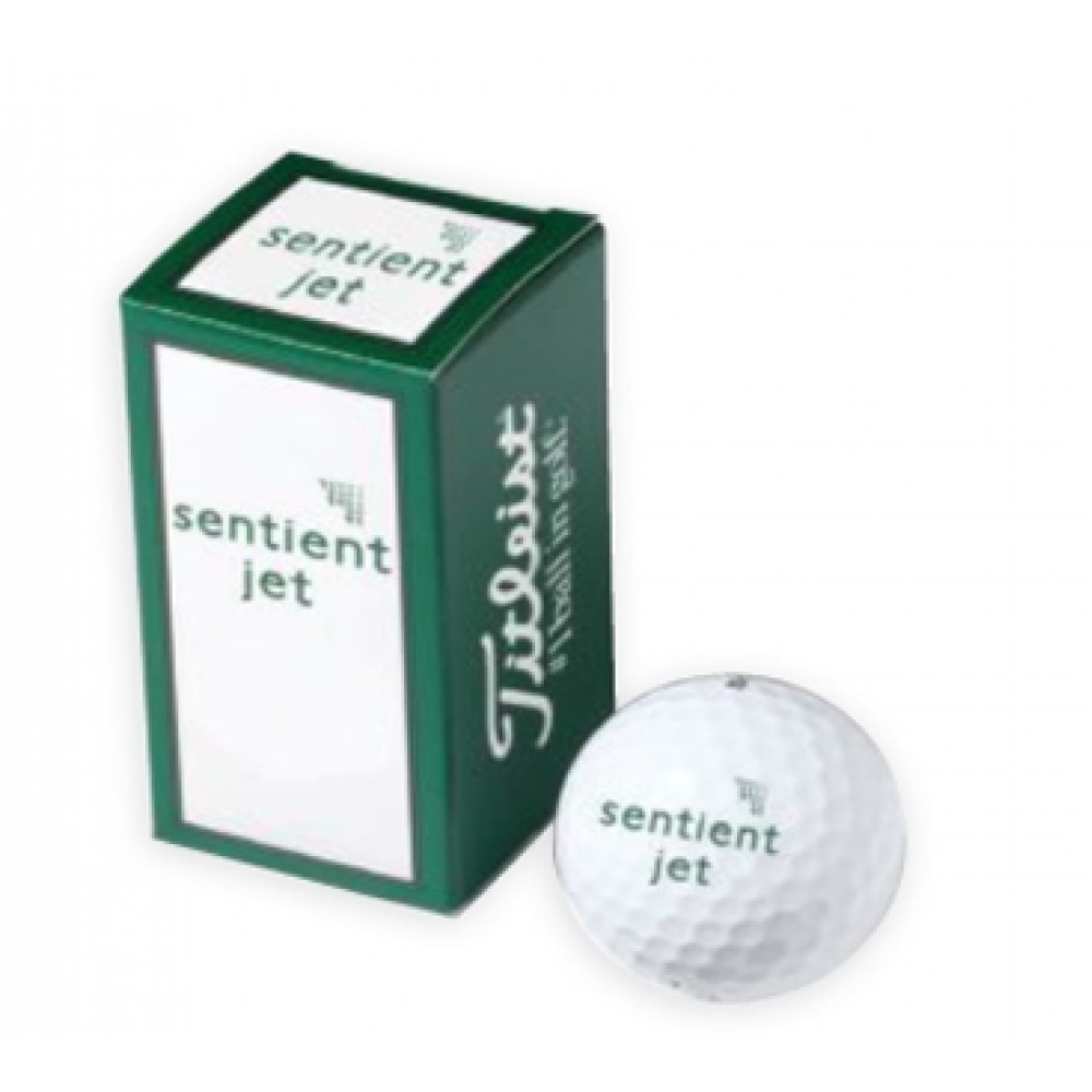 Custom Branded PackEdge® Titleist® DT TruSoft™ White 2-Ball Sleeve Custom Branded PackEdge® Titleist® DT TruSoft™ White 2-Ball Sleeve