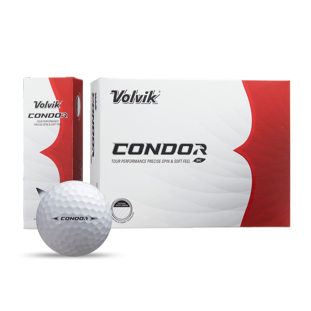 Logo Branded Volvik Condor Golf Balls