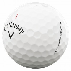 Callaway Chrome Soft - Below Minimum 6 Ball Box with Logo  Callaway Chrome Soft - Below Minimum 6 Ball Box with Logo