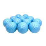 Custom 12pcs Sky Blue Golf Balls