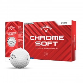 Callaway Chrome Soft Golf Balls with Logo