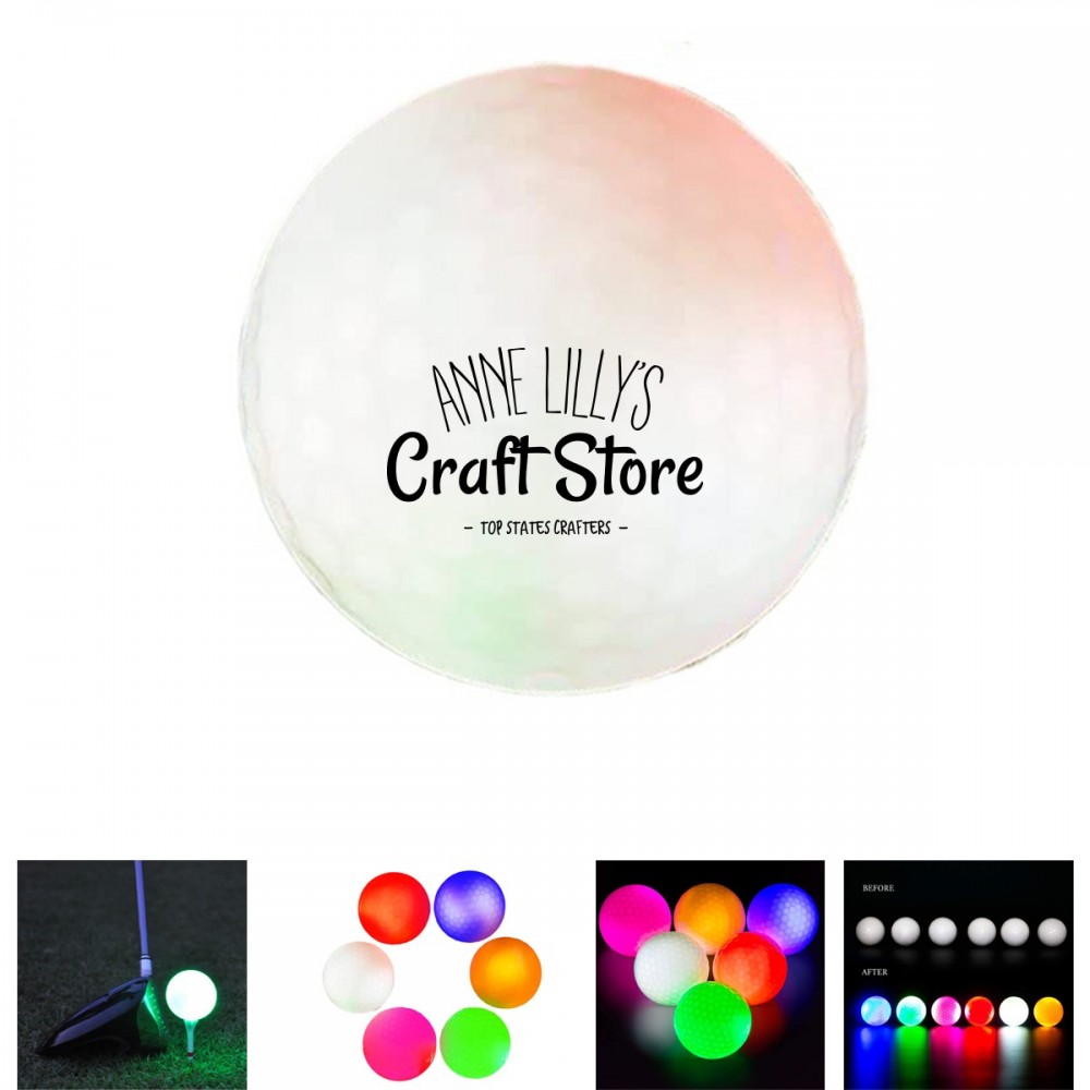 Led Golf Ball with Logo Led Golf Ball with Logo