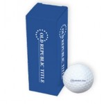 Custom Branded PackEdge Titleist Pro V1 3-Ball Custom Sleeve