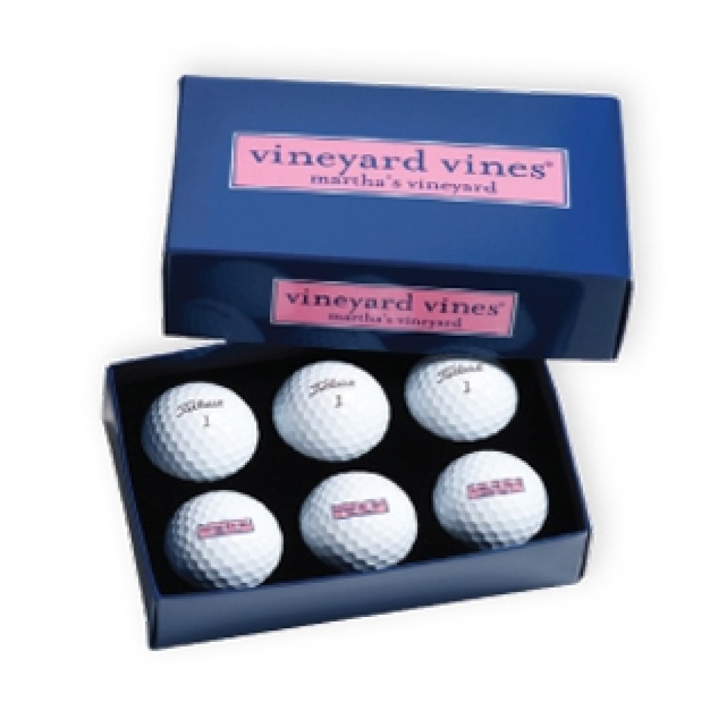 Logo Printed PackEdge Dozen Titleist Tour Soft Custom Box w/Foam Logo Printed PackEdge Dozen Titleist Tour Soft Custom Box w/Foam