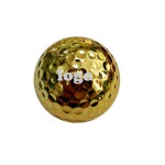 Gold Plated Golf Ball with Logo