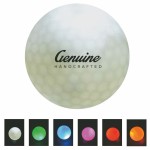 Promotional Glowing Night Sky Golf Ball