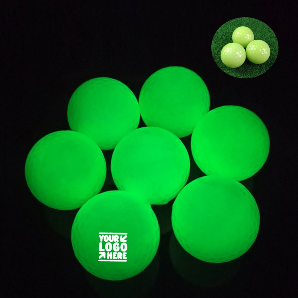 Promotional Glow-In-The-Dark Golf Ball Promotional Glow-In-The-Dark Golf Ball