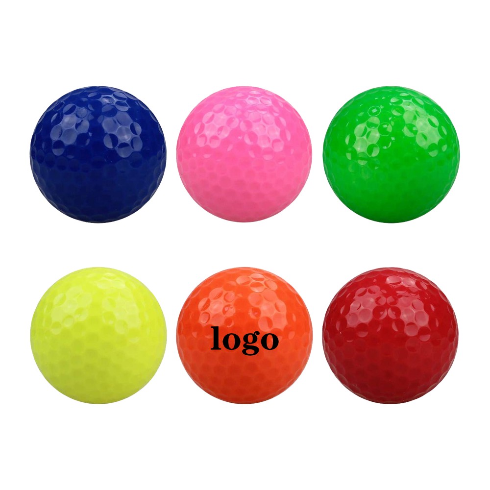 Colorful Golf Balls with Logo Colorful Golf Balls with Logo