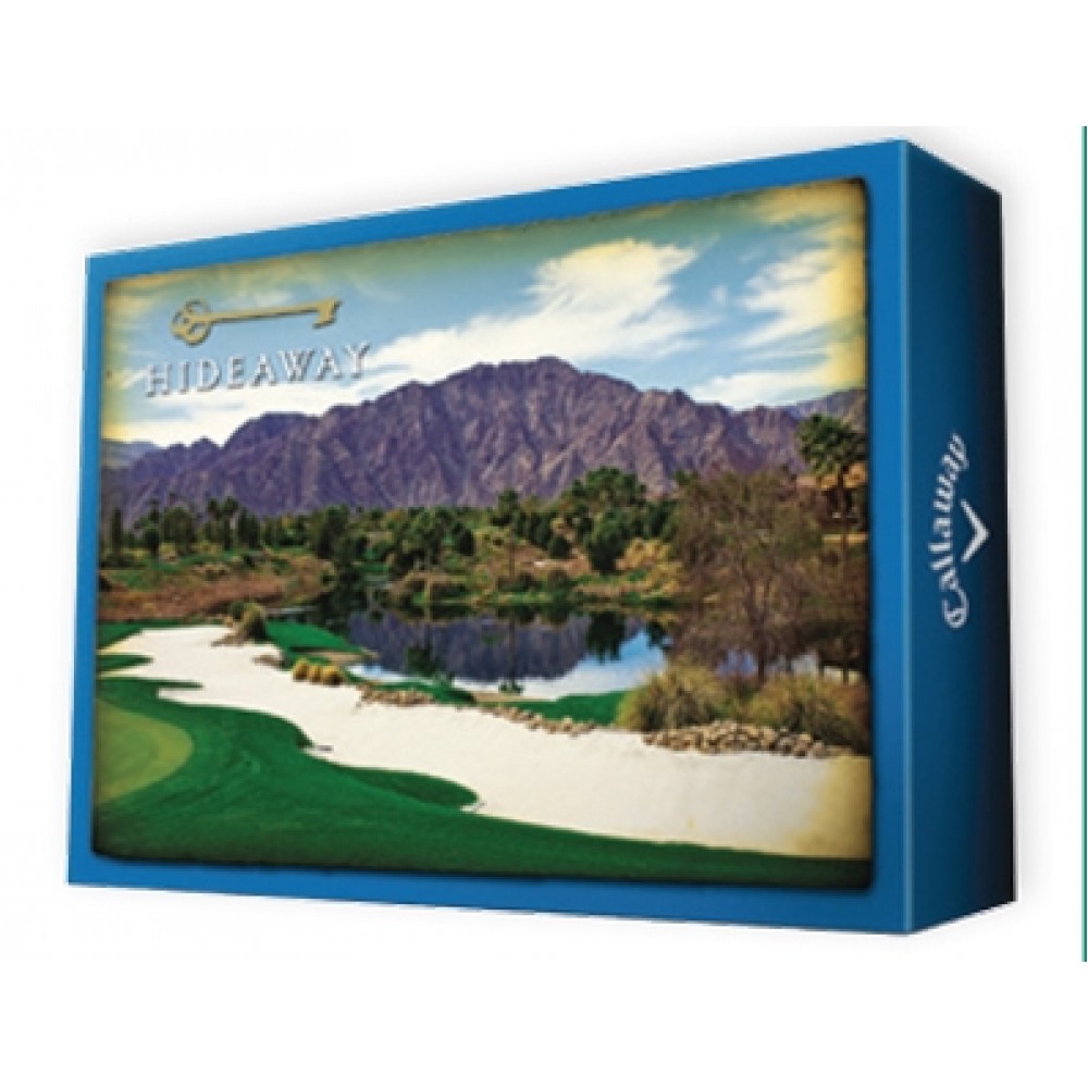 Callaway Custom udesign 1 Dozen Yellow Supersoft Golf Balls w/The Postcard Packaging Program Custom Branded Callaway Custom udesign 1 Dozen Yellow Supersoft Golf Balls w/The Postcard Packaging Program Custom Branded