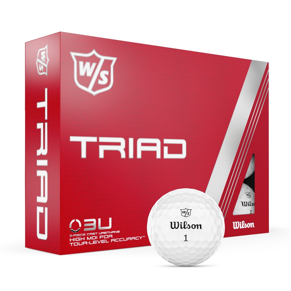 Promotional Wilson Staff Triad Golf Ball - Dozen Box