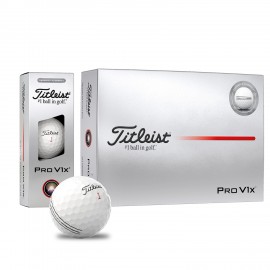 Titleist Pro V1x AIM Enhanced Golf Balls with Logo
