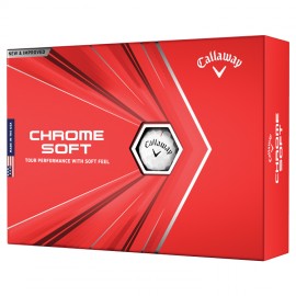 Callaway Chrome Soft 24 Golf Ball with Logo