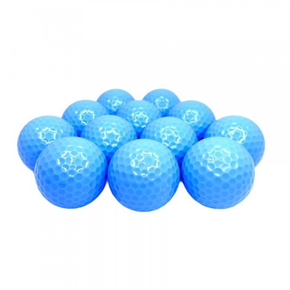 Personalized 12pcs Sky Blue Golf Balls
