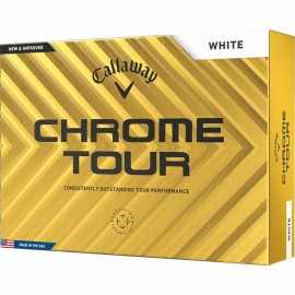 Callaway Chrome Tour Golf Balls with Logo
