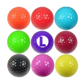 Logo Branded Colorful Golf Practice Balls