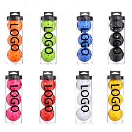 40-Hole Picklebal with Logo  40-Hole Picklebal with Logo
