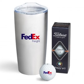 Personalized Titleist 3-Ball Custom Tumbler