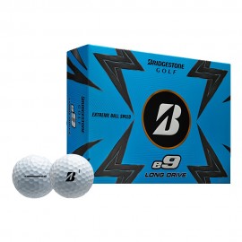 Custom Bridgestone 2023 e9 Long Drive Golf Ball - White