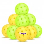 Personalized Custom 40-hole, 20-hole pickleball golf practice balls