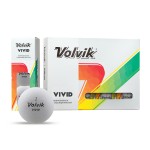 Volvik Vivid Golf Balls with Logo