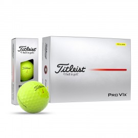 Personalized Titleist Pro V1X Yellow Golf Balls