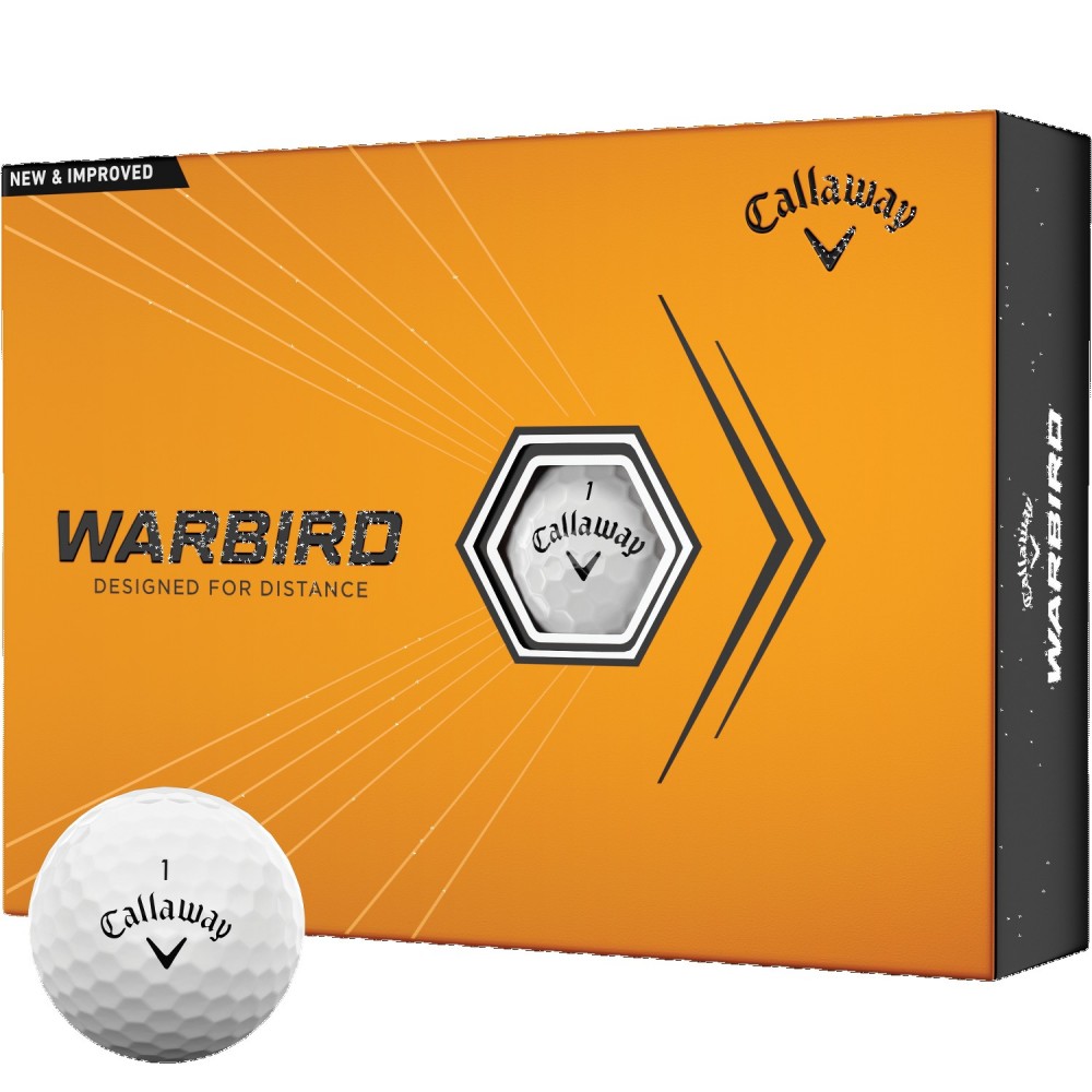 Callaway Warbird 23 Golf Ball with Logo