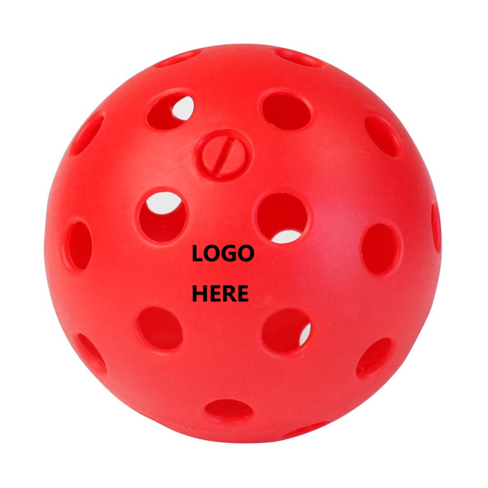 40 Holes Luminous LED Light Hollow Pickleball Balls with Logo 40 Holes Luminous LED Light Hollow Pickleball Balls with Logo