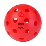 40 Holes Luminous LED Light Hollow Pickleball Balls with Logo