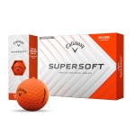 Callaway Super Soft Orange Golf Balls with Logo