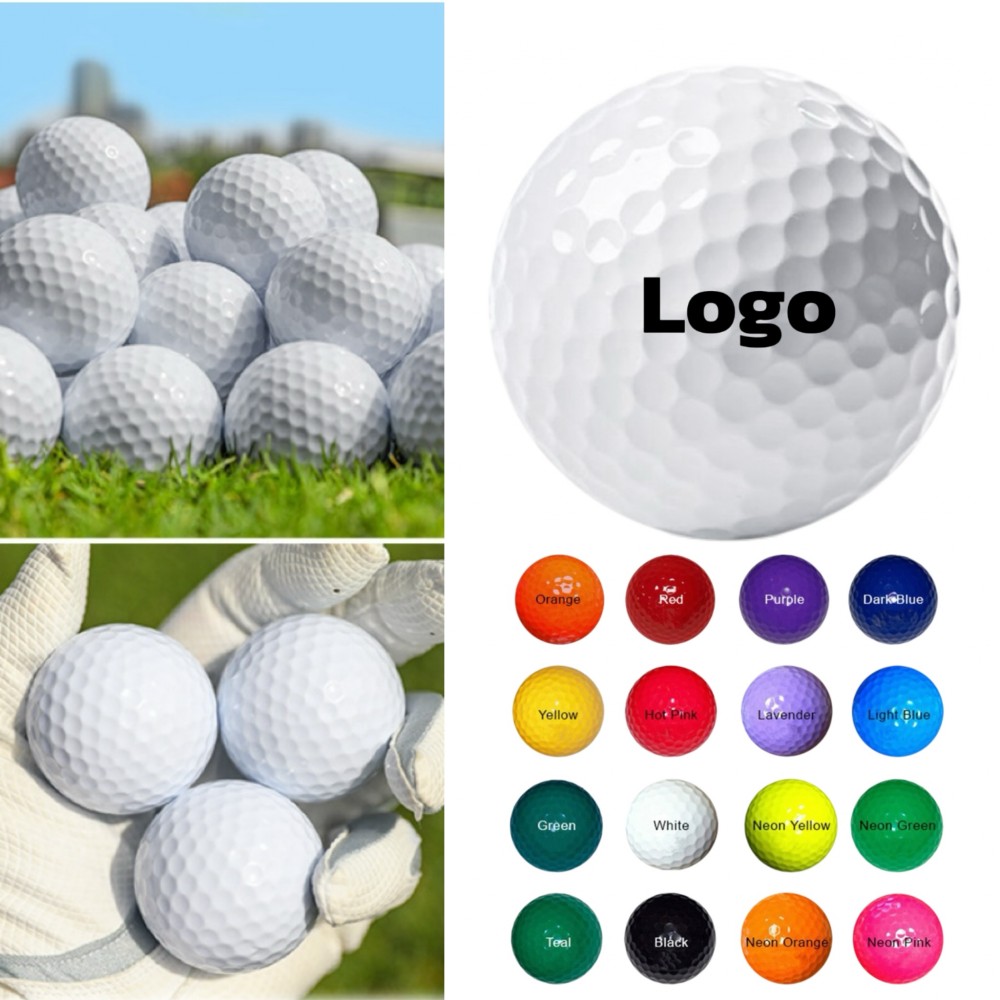 Personalized Double Layered Golf Training Ball Personalized Double Layered Golf Training Ball