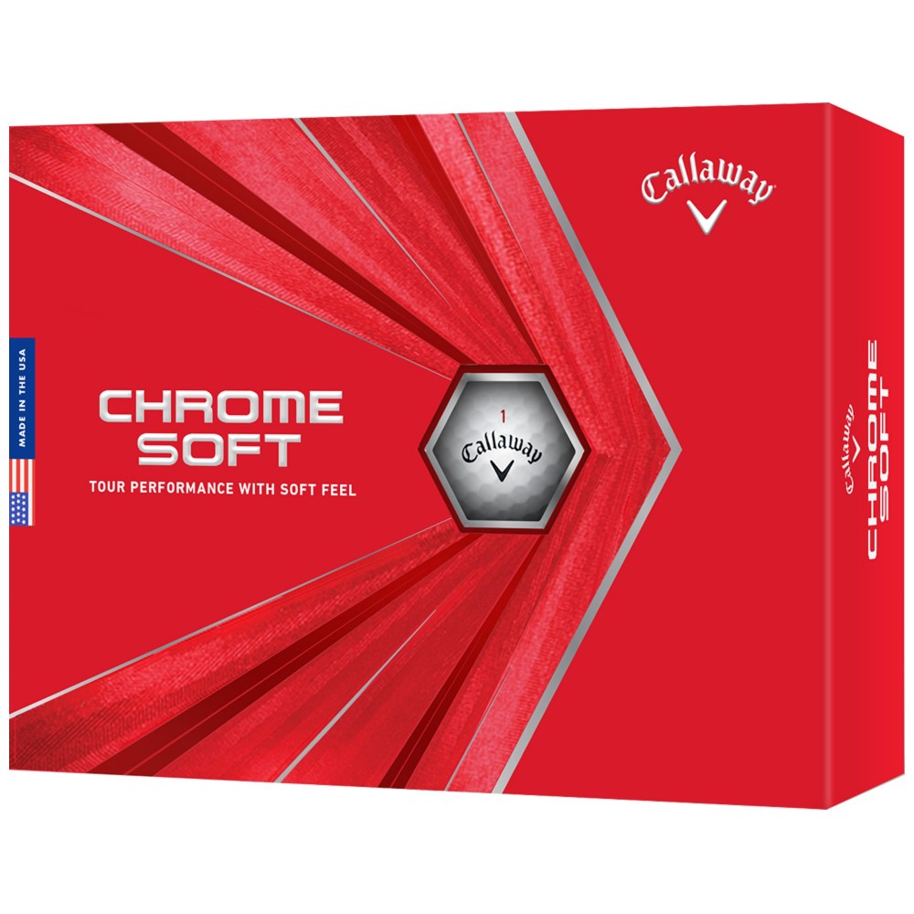 Callaway Chrome Soft Golf Balls with Logo