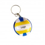 Logo Branded 2 in 1 Volleyball Keychain and Stress Reliever