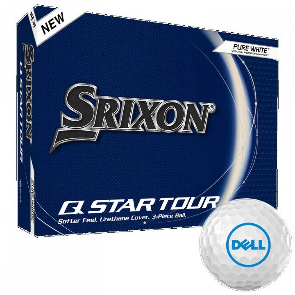 Srixon Q-Star Tour Golf Balls with Logo