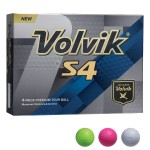 Volvik S4 Urethane Golf Ball Logo Printed