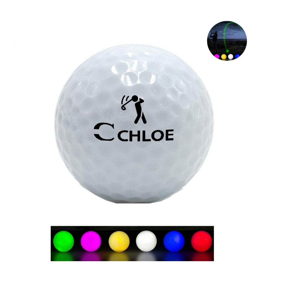 LED Golf Ball with Logo