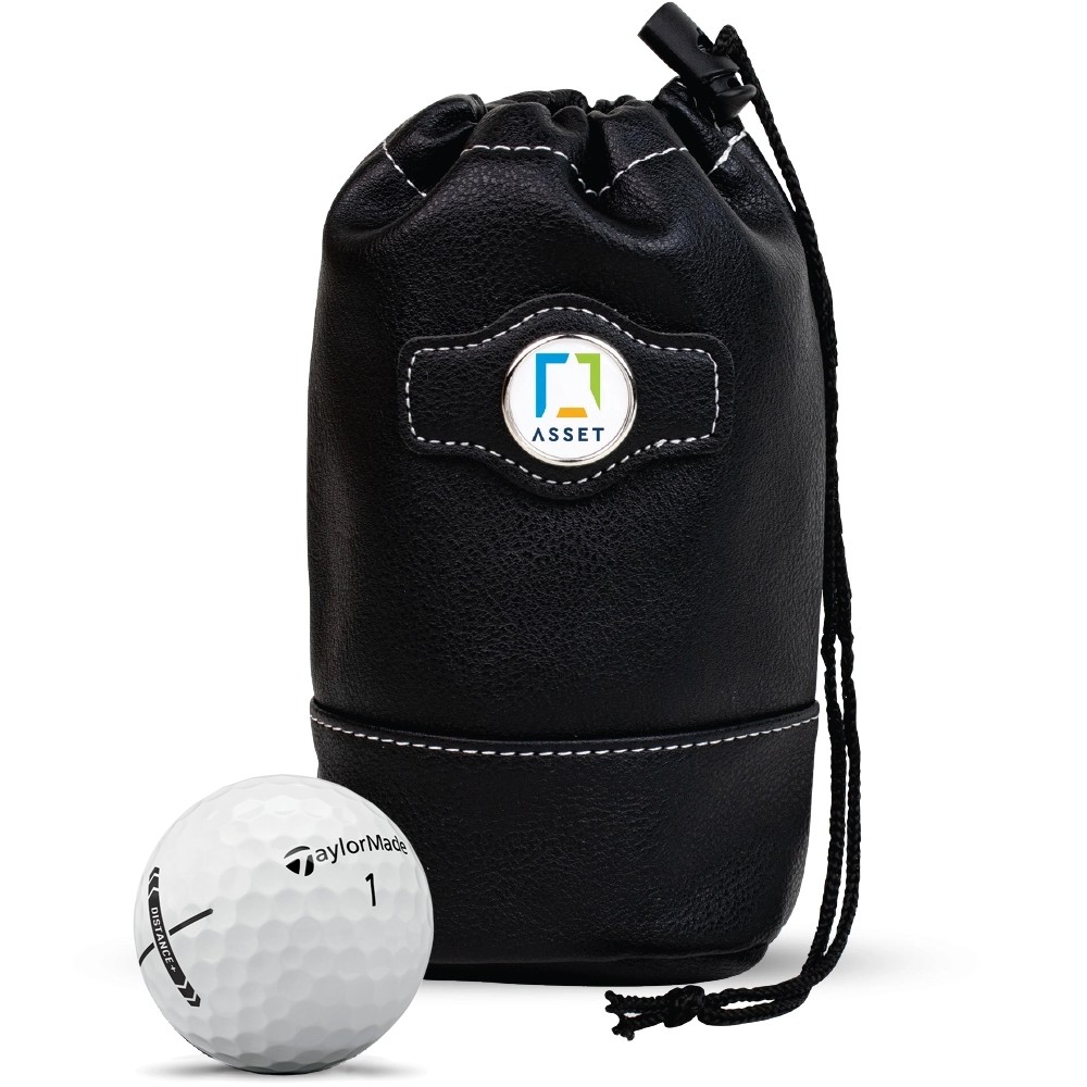 6 Golf Ball Shag Bag w/TaylorMade Distance Golf Balls with Logo 6 Golf Ball Shag Bag w/TaylorMade Distance Golf Balls with Logo