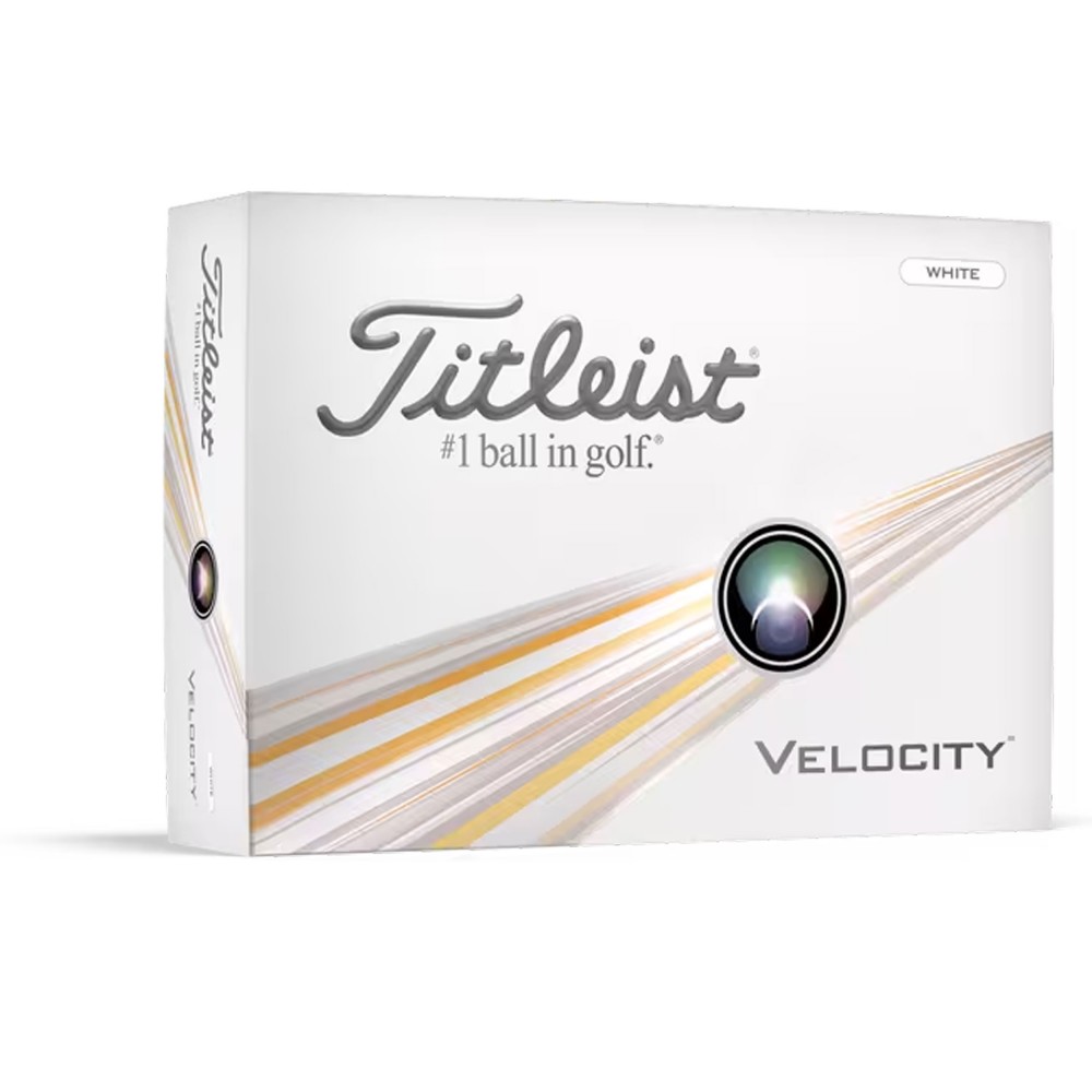 Logo Branded Titleist Velocity Logo Golf Balls - 1 Dozen/2 Pole Logo Branded Titleist Velocity Logo Golf Balls - 1 Dozen/2 Pole