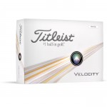 Logo Branded Titleist Velocity Logo Golf Balls - 1 Dozen/2 Pole