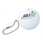 Custom Imprinted Golf Sports Ball Projection Key Chain - Color Projection Image