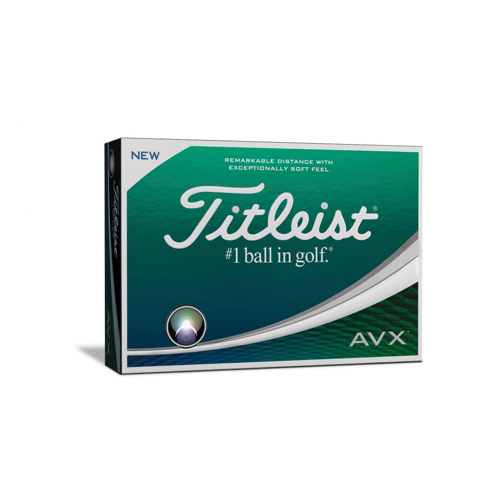 Titleist New AVX Golf Ball Logo Printed Titleist New AVX Golf Ball Logo Printed