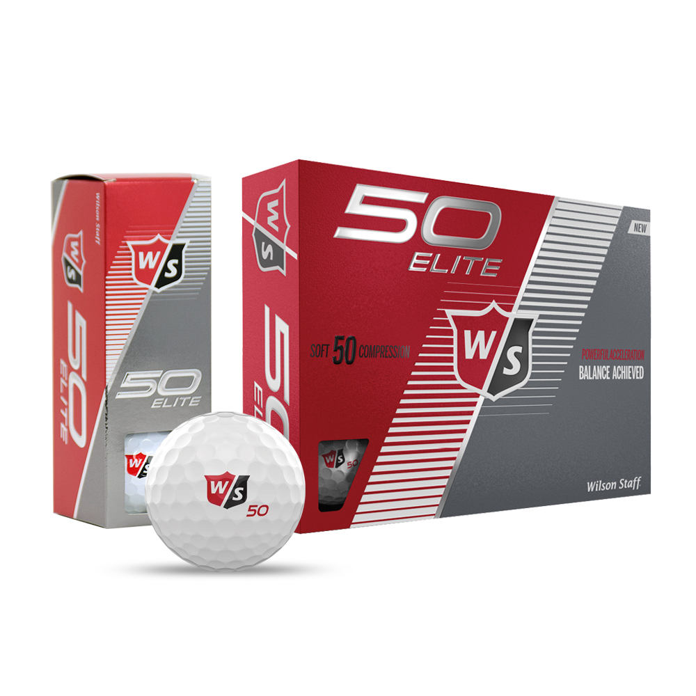Wilson 50 Elite Golf Balls with Logo
