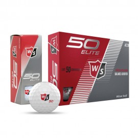 Wilson 50 Elite Golf Balls with Logo