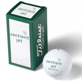 Titleist Pro V1 Packedge Custom Two Ball Sleeve with Logo