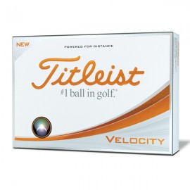 Titleist Velocity Golf Balls with Logo